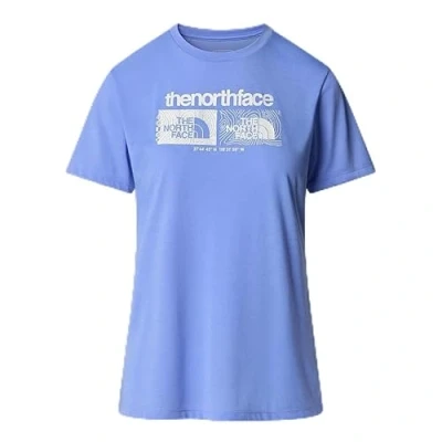 Bild av The North Face NF0A8BRZ0YI W Foundation Tee Graphic 1 T shirt dam Virtuell blå storlek XS, blå, XS