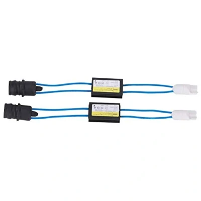 Bild av LED avkodare,KIMISS ABS material 2PCS T10 Warning Canceller Adapter Headlight Error Decoder Device Resistor