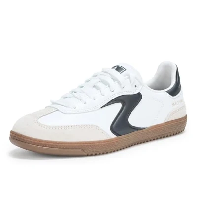Bild av Skechers kvinnors Hotshot Kickoff sneakers, vit, 5,5 UK, Vitt, 38.5 EU