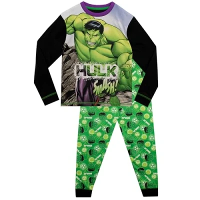 Bild av Marvel Pojkar Pyjamas The Incredible Hulk Svart 128