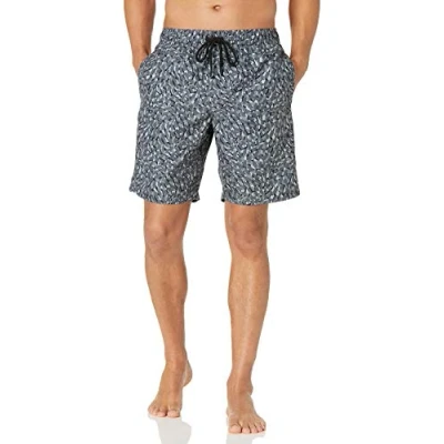 Bild av Amazon Essentials Herr 9&quot; snabbtorkande badbyxor, grå färg, liten