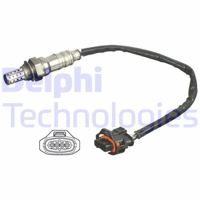 Bild av DELPHI ES20427 12B1 Sonde lambda planaire, chauffé OPEL: Corsa D 3/5 portes, Astra J Sports Tourer, 5 VAUXHALL: Mk4