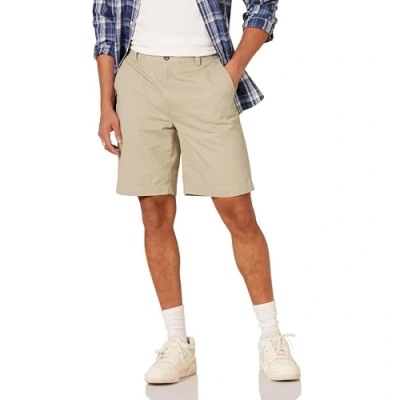 Bild av Amazon Essentials Men&#039;s Shorts 23 cm (9 tum) klassisk passform, Kaki brun, 36