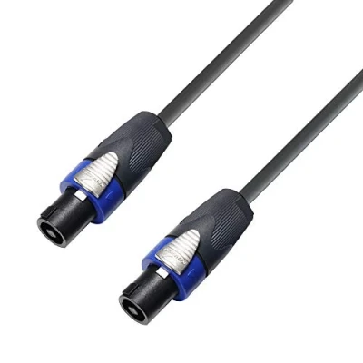 Bild av Adam Hall Cables 5 STAR S225 SS 2000 Mycket flexibel högtalarkabel 2 x 2,5 mm² 4 polig NEUTRIK speakON 20 m