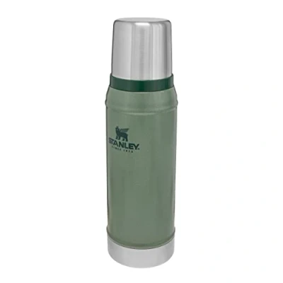 Bild av Stanley Classic Legendary Termosflaska 0.75L Hammertone Green BPA Fri Termos I Rostfritt Stål Håller Kallt/Varmt 20 H Läckagesäkert Lock, Fungerar Som Mugg Tål Maskindisk