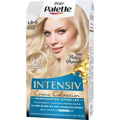 Bild av Poly palett L9 0 platina blond intensiv krämfärg 115 ml