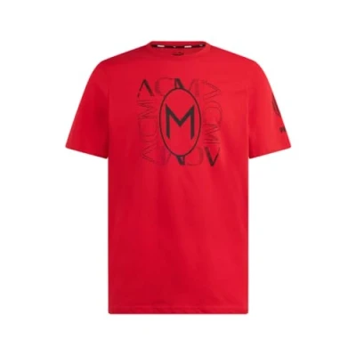 Bild av puma AC Milan Ftblcore Graphic Tshirt med print, Storlek: Small, For all time red black