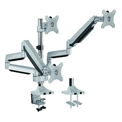 Bild av LogiLink BP0052 3 vägs monitorskrivbordsstativ 7 kg belastning, 33,02 81,28 cm (13 32 tum) silver