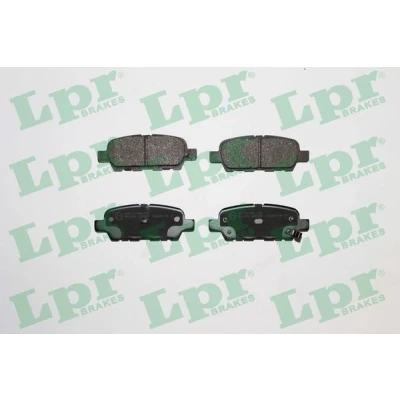 Bild av LPR 05P857 Jeu de plaquettes frein NISSAN: Qashqai / Qashqai+2 I, X Trail, 350Z Coupe, INFINITI: Q50 Berline, FX SUV, EX 3/5 portes