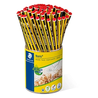 Bild av Staedtler Noris 120 2 KP72 Bleistift, HB, 72 Stück im Köcher Display, schwarz