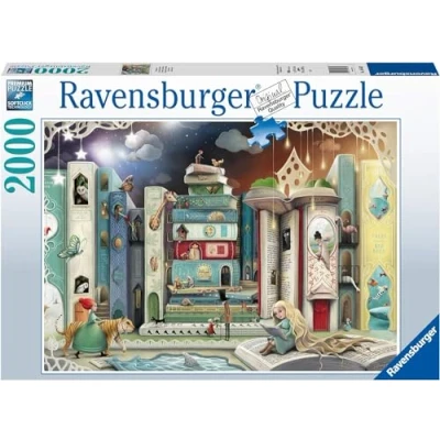 Bild av Ravensburger Novel Avenue pussel 2 000 unika precisionsskurna delar Överlägsen Softclick teknik anti reflexyta Perfekt present till pusselentusiaster