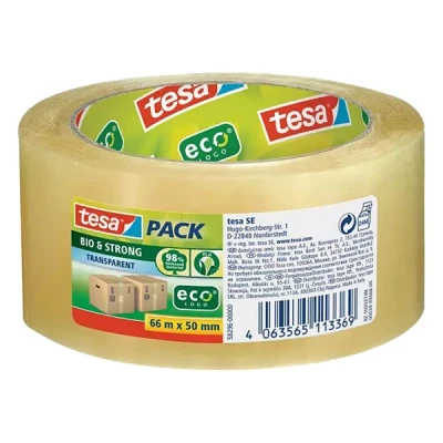 Bild av tesa® Packtjep Bio &amp; Strong 50mmx66m PLA