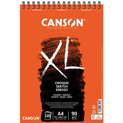 Bild av Canson XL Skisspapper, Beige, A4