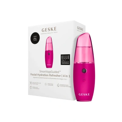 Bild av Geske Facial Hydration Refresher 4 IN 1 SMARTAPPGUIDED Ansiktsvård tillbehör, Storlek: One Size, Magenta