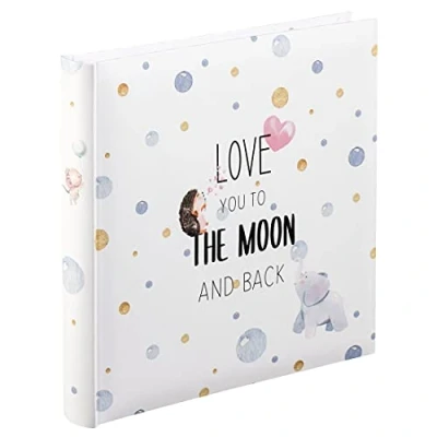 Bild av Hama Album A Book To The Moon, 25 x cm, 50 sidor, Max: 100 Foton från 10 15 Standard, Multifärg