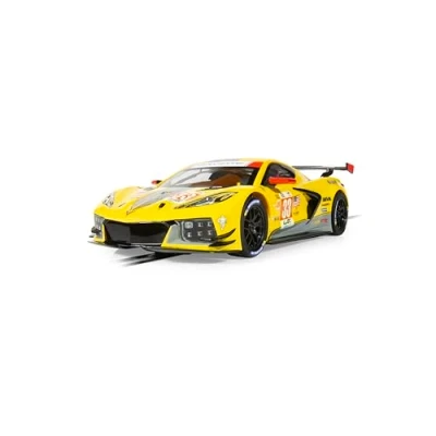 Bild av Scalextric Cars C4558 Chevrolet Corvette C8R LeMans GTE AM Winner 2023 Leksaksbil för användning med racerbanor Presentidéer små barn pojke/flicka i åldern 3+