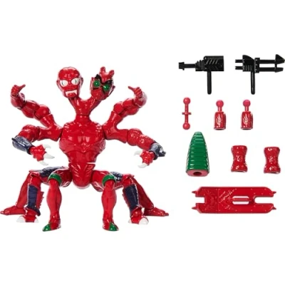 Bild av Masters of the Universe Origins actionfigur deluxe Modulok tecknad kollektion, 5,5 tum 1980 tals TV Villain, detaljerad design med 34 modulära delar