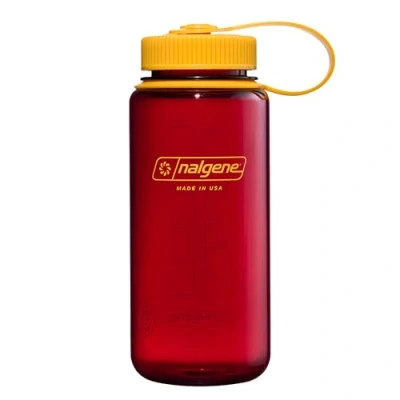 Bild av Nalgene vattenflaska lättviktig hållbar tritan BPA fri okrossbar flaska för backpacking, vandring, gym, 473 g, bred mun, Laker