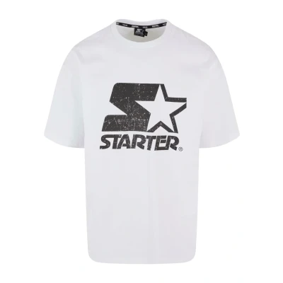 Bild av Starter LOGO Oversize TEE Tshirt med print, Storlek: XL, White