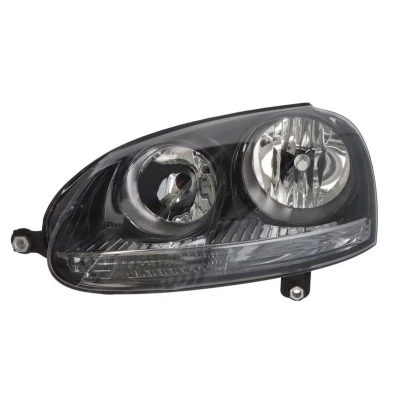 Bild av ABAKUS 441 1171L LDEM2 Phares gauche H7/H7 avec commande pour correcteur de site projecteur, Boîtier intérieur noir PX26d VOLKSWAGEN: Golf 5