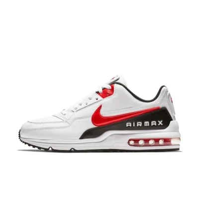 Bild av NIKE Air Max Ltd 3 herr Sneaker ,Vit university röd svart, 44 EU