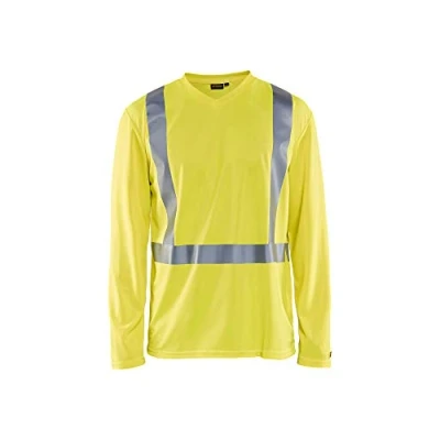 Bild av T SHIRT 3383 1011 VARSEL UV SK LÅNG ÄRM VARSELGUL XXL Beijerbygg Byggmaterial