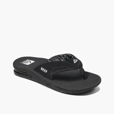 Bild av Reef Fanning Fingersandaler av syntetiskt material för kvinnor, Svart noir noir, 37.5 EU