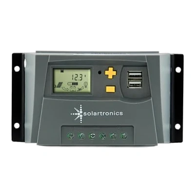 Bild av solartronics laddningsregulator G 12 V/24 V gul 10 A 20 30 40 50 solcellsregulator solcell PV (30 A)