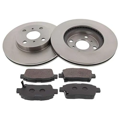 Bild av MAPCO 47545 Disques et plaquettes de freins Essieu avant ventilé avec indicateur d&#039;usure TOYOTA: Yaris Verso, I 3/5 portes
