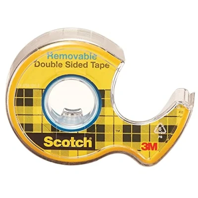 Bild av 3M Scotch avtagbar dubbelsidig tejp. 75 x 200 tum