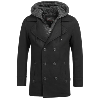 Bild av Indicode Jeans Kort kappa / rock, Storlek: Small, Black