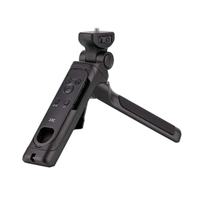 Bild av JJC 2 i 1 Skjuthandgrepp med Avtagbar Trådlös Fjärrkontroll för Sony ZV E10 A6600 A6400 A6100 RX0II RX100VII A7C A7SIII A7III A7RIII A7RIV Passar Vlogging Ersätter GP VPT2BT Stativgrepp