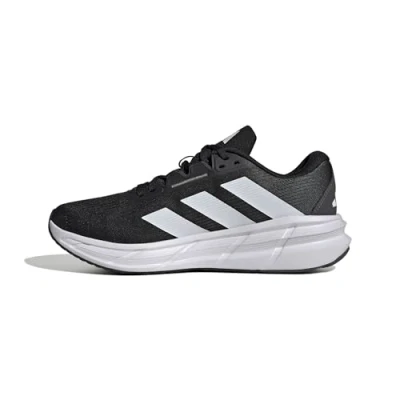 Bild av adidas För Män Questar 3 Running Shoes, core black/Cloud white/carbon, 38 2/3 EU