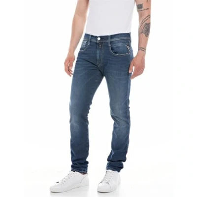 Bild av Replay herr Jeans anbass hyperflex original, 007 mörkblå, 28W / 34L