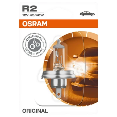 Bild av OSRAM 64183 01B Ampoule, projecteur longue portée R2 (Bilux) 12V 45/40W 3200K Halogène CITROËN: C15 Van, AX, RENAULT: 4 Break, R5 3/5 portes