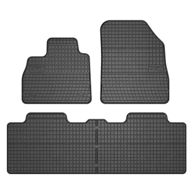 Bild av FROGUM 546887 Ensemble de tapis sol Caoutchouc avant et arrière 4 noir