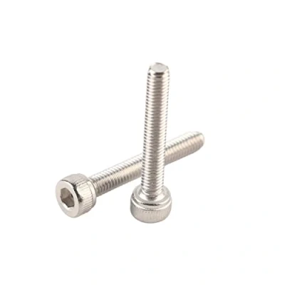 Bild av Whale Front 100st 304 Rostfritt st?l Hex Socket Cap Head Skruvar F?stelement, M3 x 6,8,10,12,14,16,18,20,22,25,30mm (M3 * 20)
