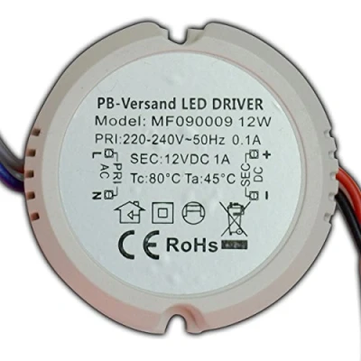 Bild av PB Versand G4/GU4/MR16/MR11 mini LED glödlampa drivrutin transformator 12 V DC W rund