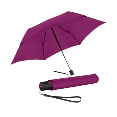 Bild av Knirps Fickparaply Ultra U.200 Medium Duomatic automatiskt stormsäkert vindtätt, Berry, M