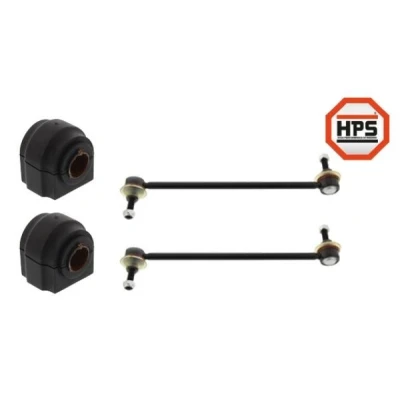Bild av MAPCO 57691HPS Reparationssats, krängningshämmarfäste Framaxel, båda sidor med kopplingsstag MINI: Hatchback (R50, R53) 1.6 One, 1.4 One D 2001 2006