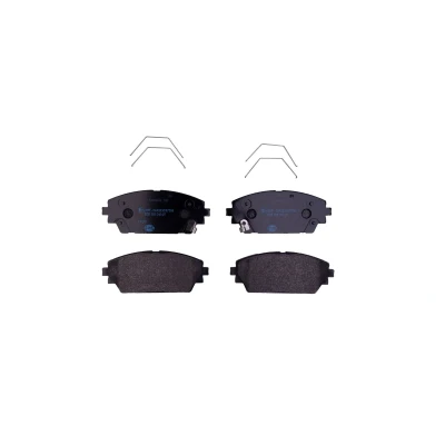 Bild av HELLA 8DB 355 040 271 Jeu de plaquettes frein avec indicateur d&#039;usure accessoires MAZDA: 3 3/5 portes