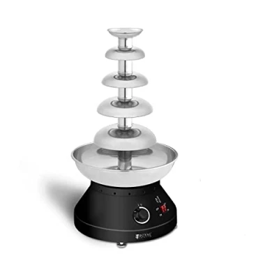 Bild av Royal Catering chokladfontän fontäner vår RCCF 210 (250 W, 5 nivåer, 30 110 C, 4 L kapacitet, 10 12 h arbetscykel)