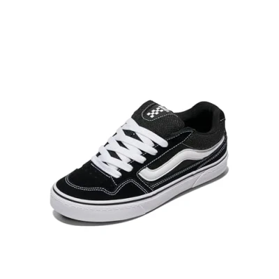 Bild av Vans Caldrone Sneaker för män, Mocka nät svart vit, 40.5 EU