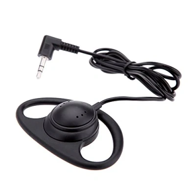 Bild av Andoer Mono Hörlurar Headphone Headset Dual Channel 3,5 mm kontakt för bärbar dator PC Skype VoIP ICQ Inöra