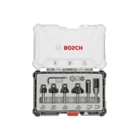 Bild av Bosch OVERFRASER SET HM BLANDET 6MM 6 stycken