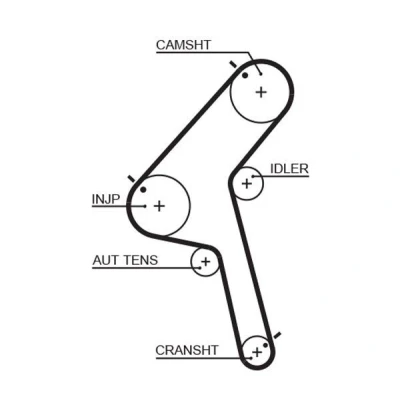 Bild av GATES FleetRunner Micro V Stretch Fit 5470XS Courroie de Distribution 145 1381 30 Fibre verre, HNBR (caoutchoucs nitrile hydrogénés)