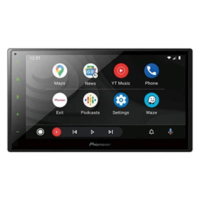 Bild av Pioneer SPH DA160DAB AN, 6,8&quot; 2 DIN mediamottagare med Apple CarPlay, Android Auto, DAB+ och Bluetooth, inklusive DAB antenn