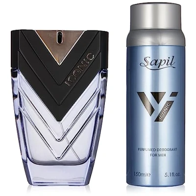 Bild av Sapil Ikonic for Men Eau de Parfum 100 ml deodorant 150 presentset