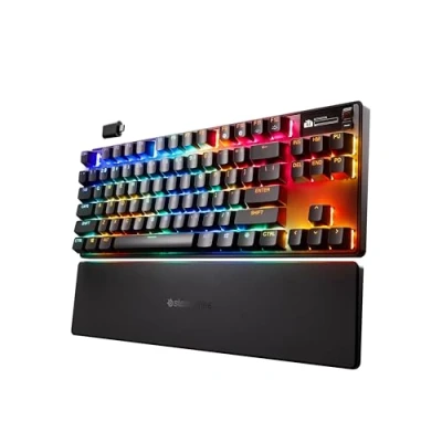 Bild av SteelSeries Apex Pro TKL Wireless Gen 3 Gaming Keyboard Utan numpad US English Svart