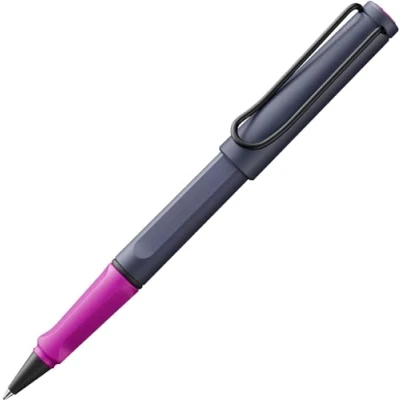 Bild av Lamy safari rosa cliff kulspetspenna tidlös klassisk penna med ergonomiskt handtag och linjebredd M, hölje av robust ASA plast M 63 i svart
